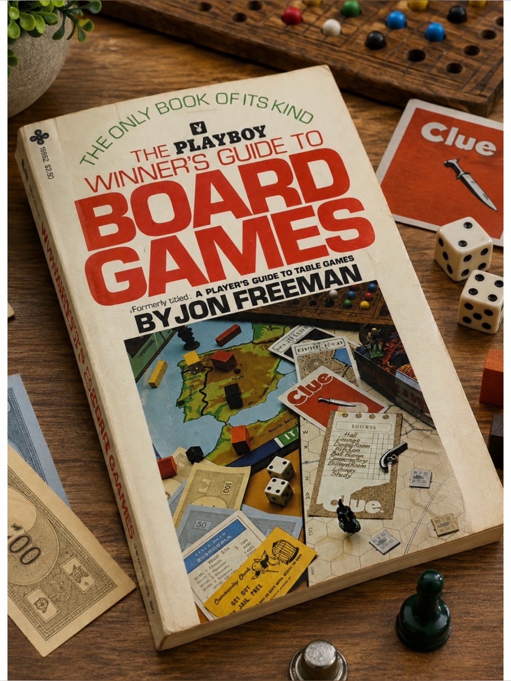 (VTG) PLAYBOY • 1979 The Winner’s Guide to Board Games Book by Jon Freeman, OS